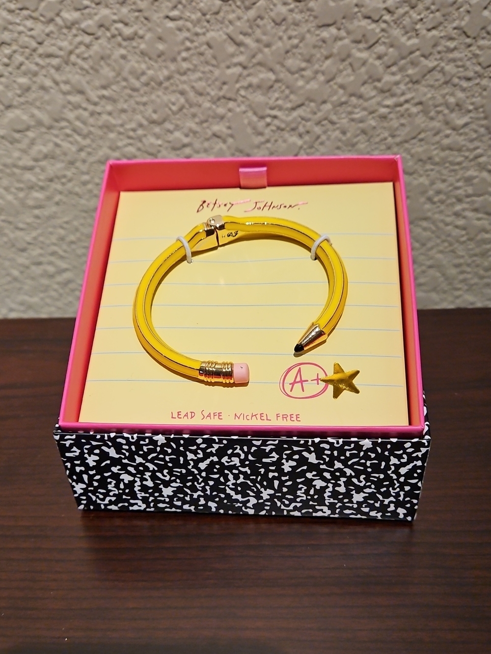 Betsey Johnson - Pencil Bracelet - Teacher Gift